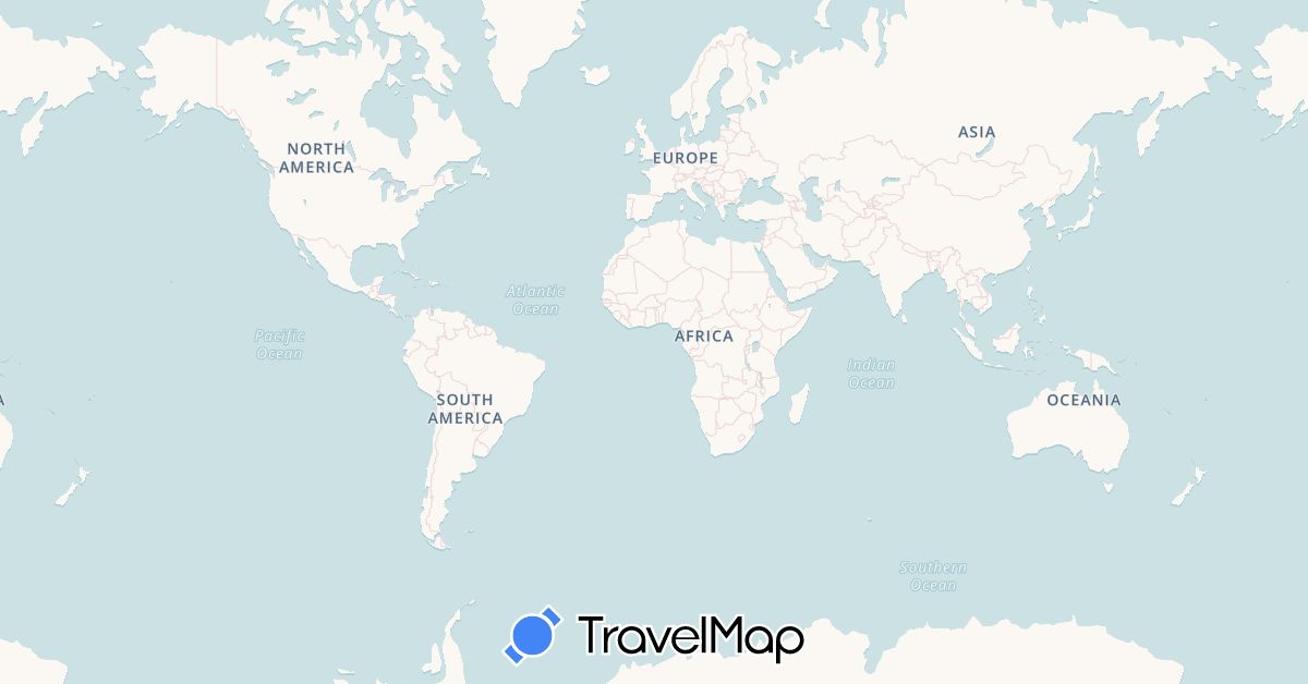 TravelMap itinerary: driving, bus, plane, train, hiking, boat, cable car, ropeway in Brunei, Canada, Japan, South Korea, Malaysia, Portugal, Singapore (Asia, Europe, North America)
